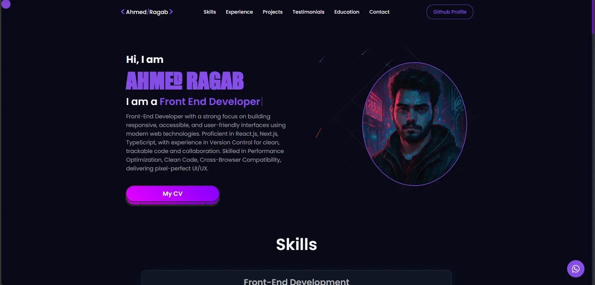 Previous Personal Portfolio