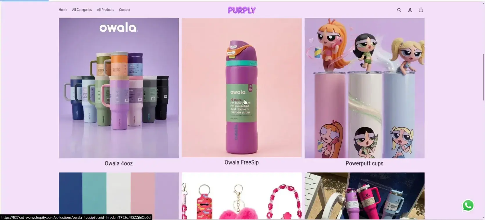 Purply - Trendy Cups & Accessories E-Commerce Store