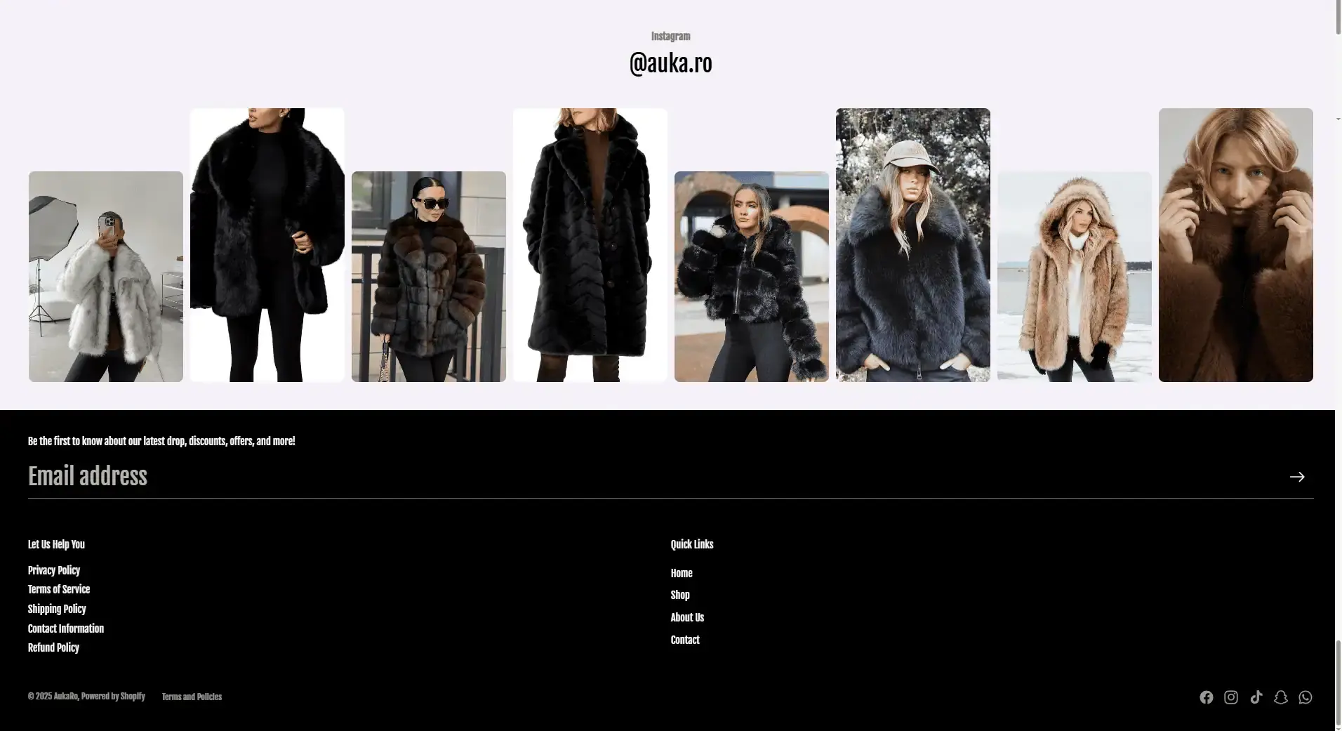 Luxury Fashion Brand - Shopify Store screenshot 3