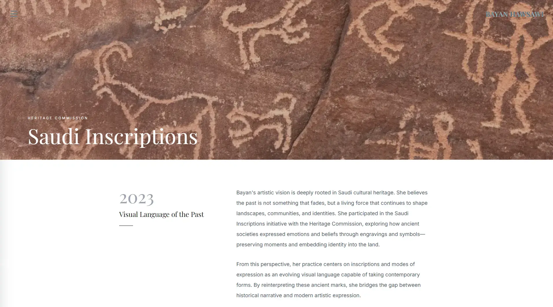 Bayan Hawsawi – Personal & Portfolio Website screenshot 6