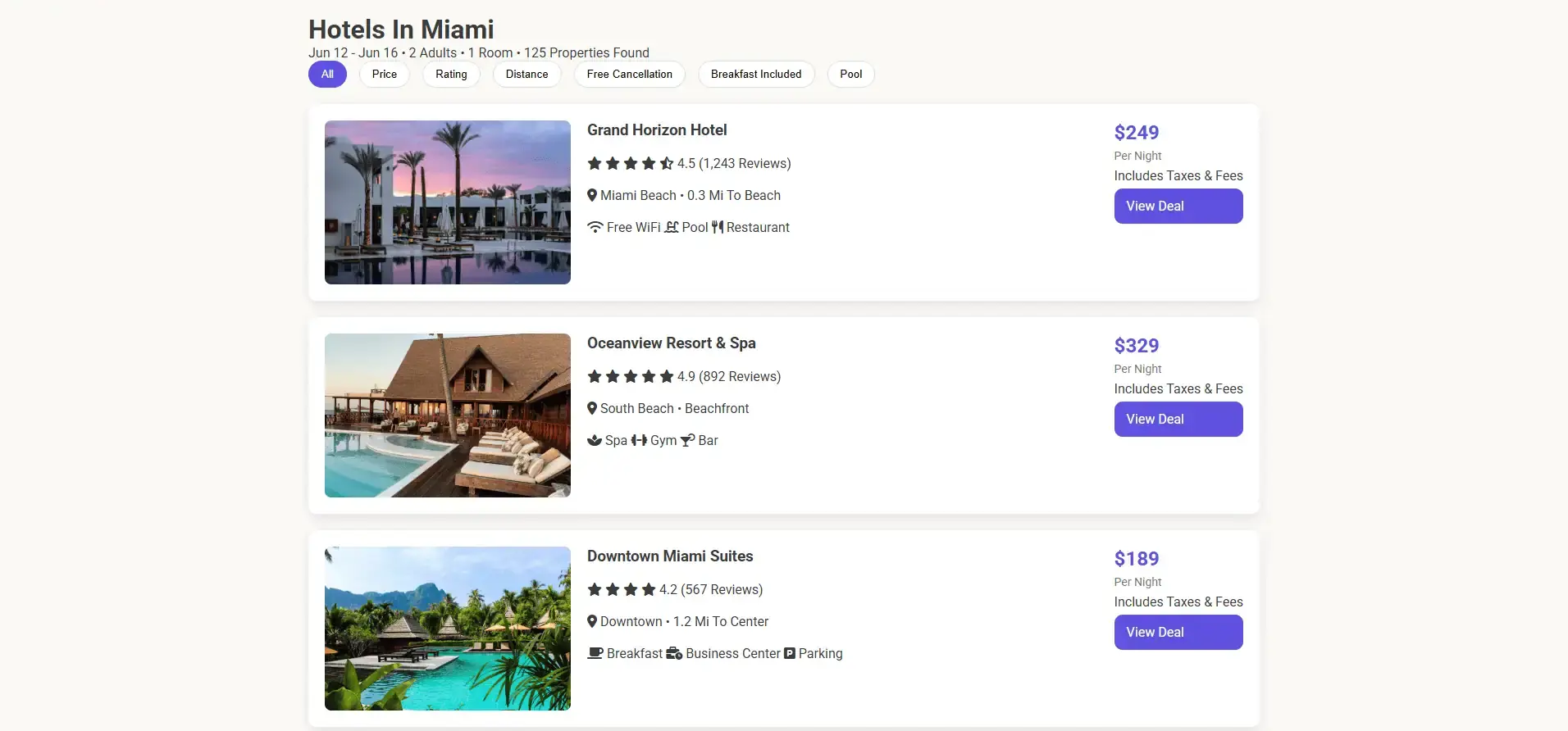 Hotel & Travel Reservation System screenshot 5