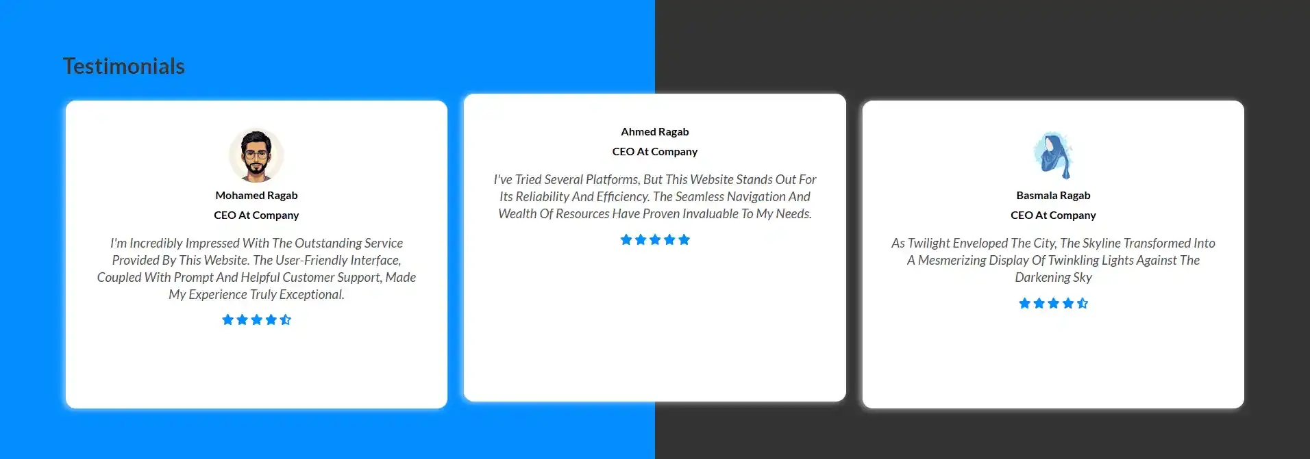 Theme Customization Demo screenshot 2