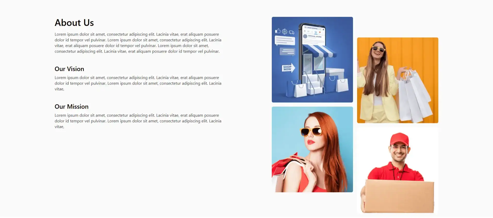 Modern E-commerce Website screenshot 3