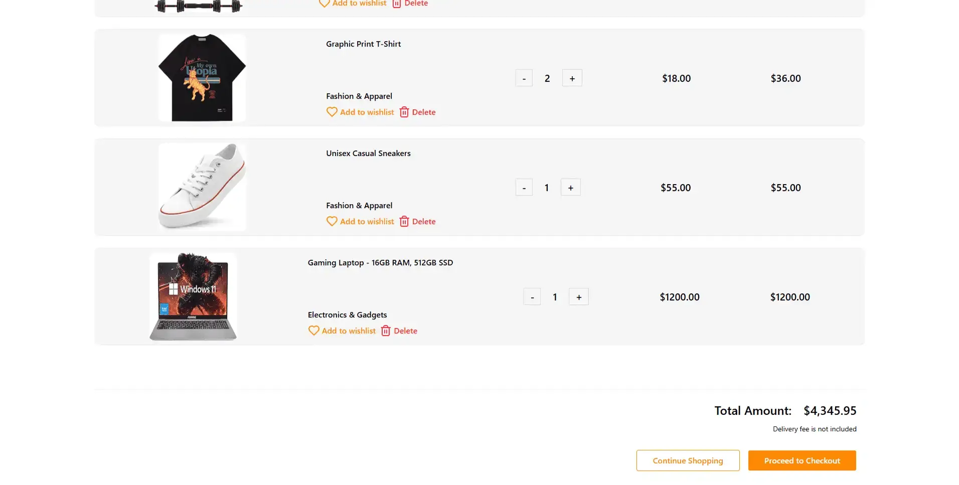 Modern E-commerce Website screenshot 4