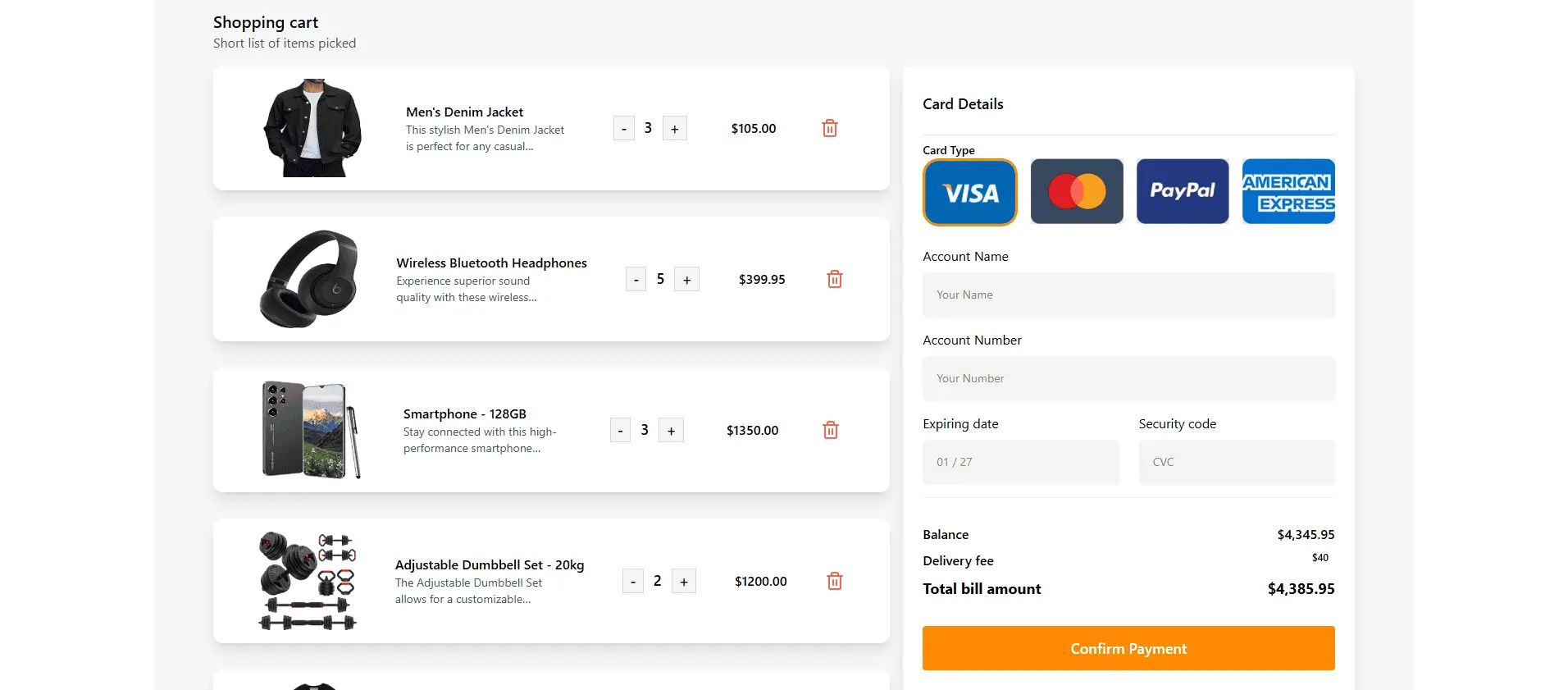 Modern E-commerce Website screenshot 5
