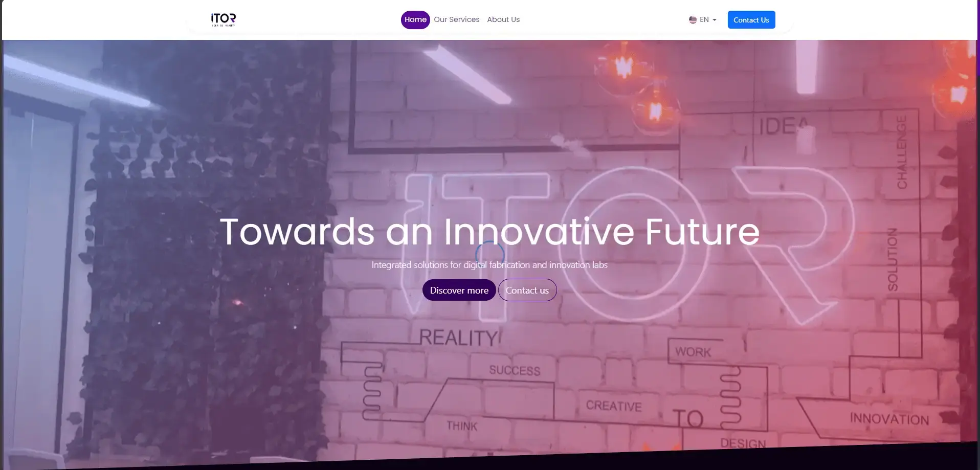 Enterprise Corporate Website - Odoo screenshot 2