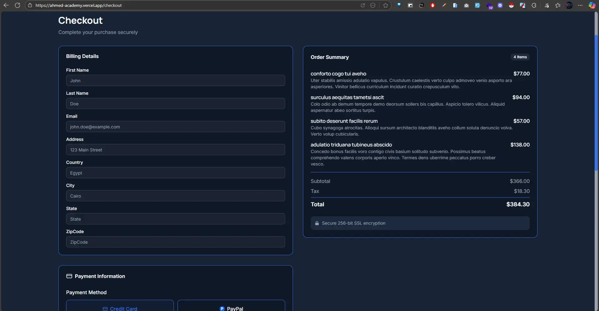 Education Platform + Admin & Instructor Dashboard screenshot 10