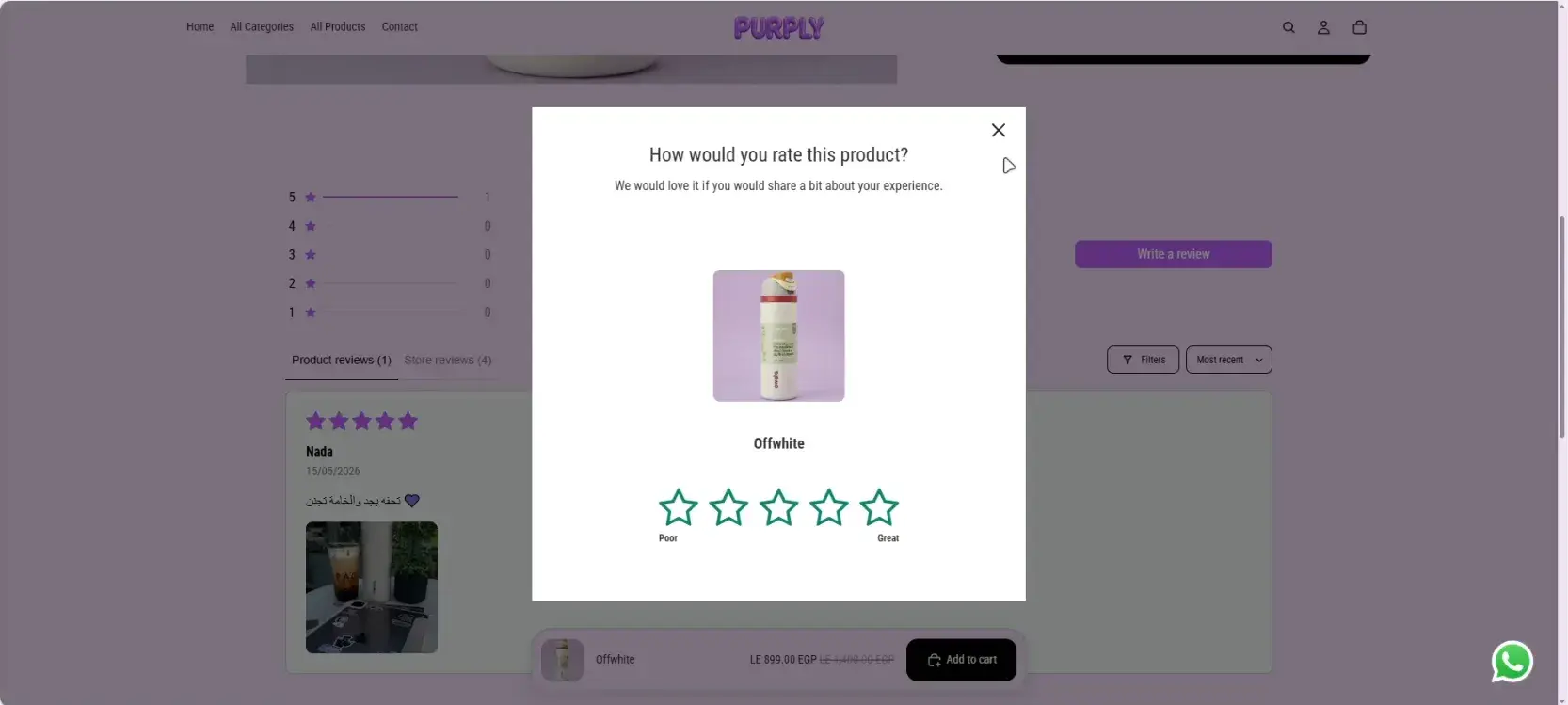 Purply - Trendy Cups & Accessories E-Commerce Store screenshot 8