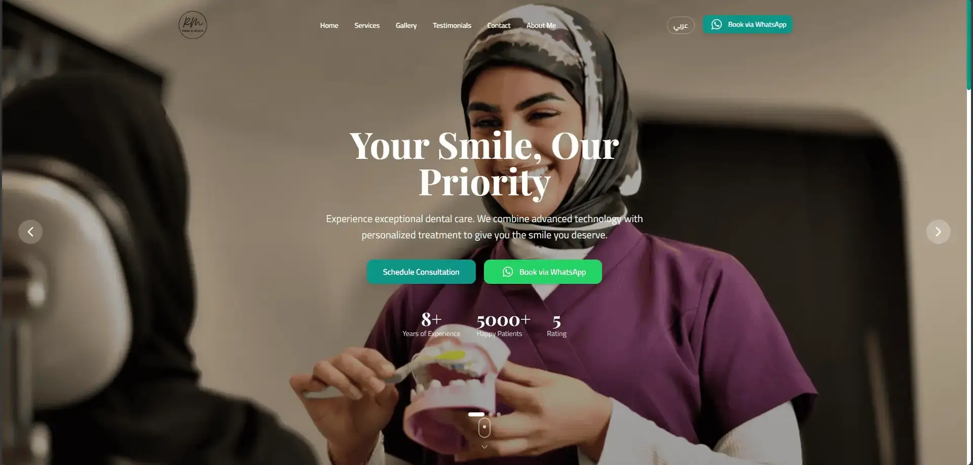 Medical Website with Admin Dashboard screenshot 1