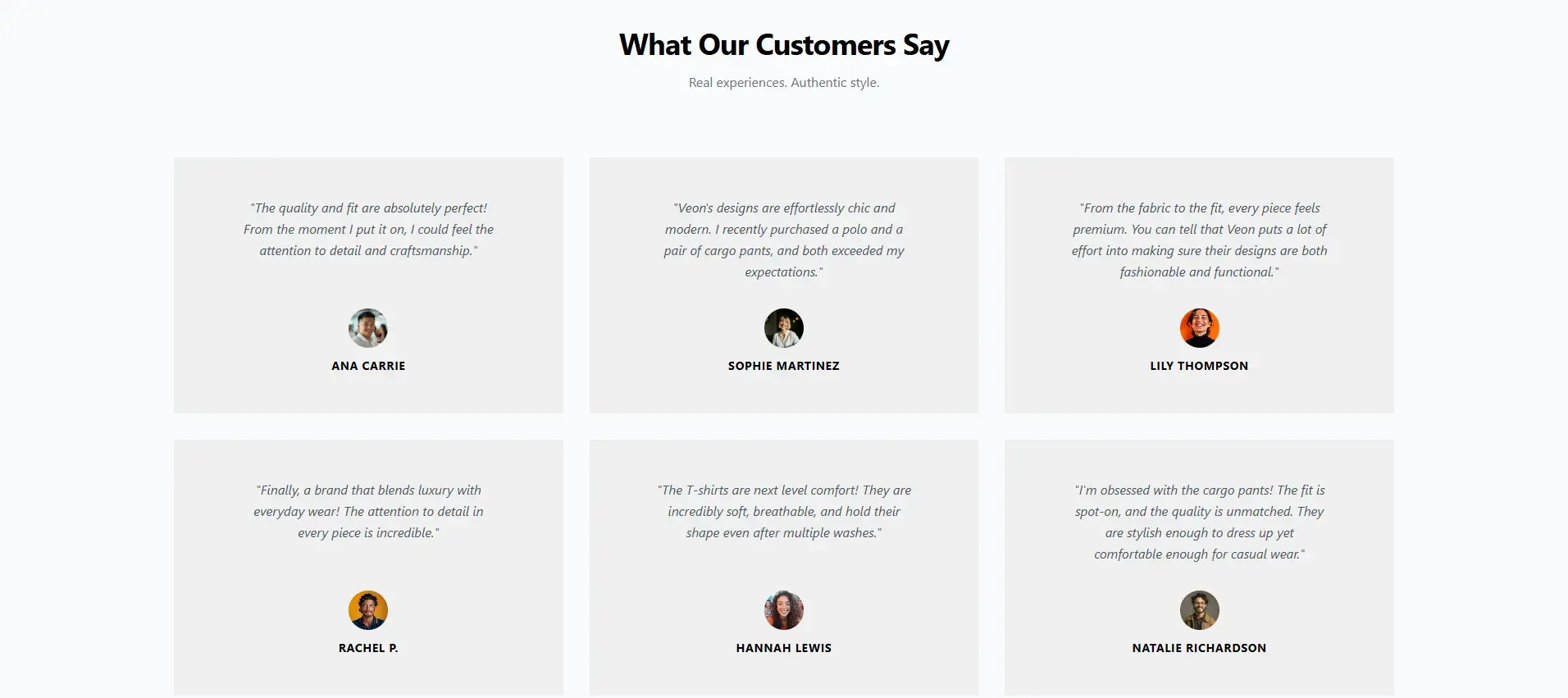 VEON - Fashion E-Commerce Platform screenshot 4