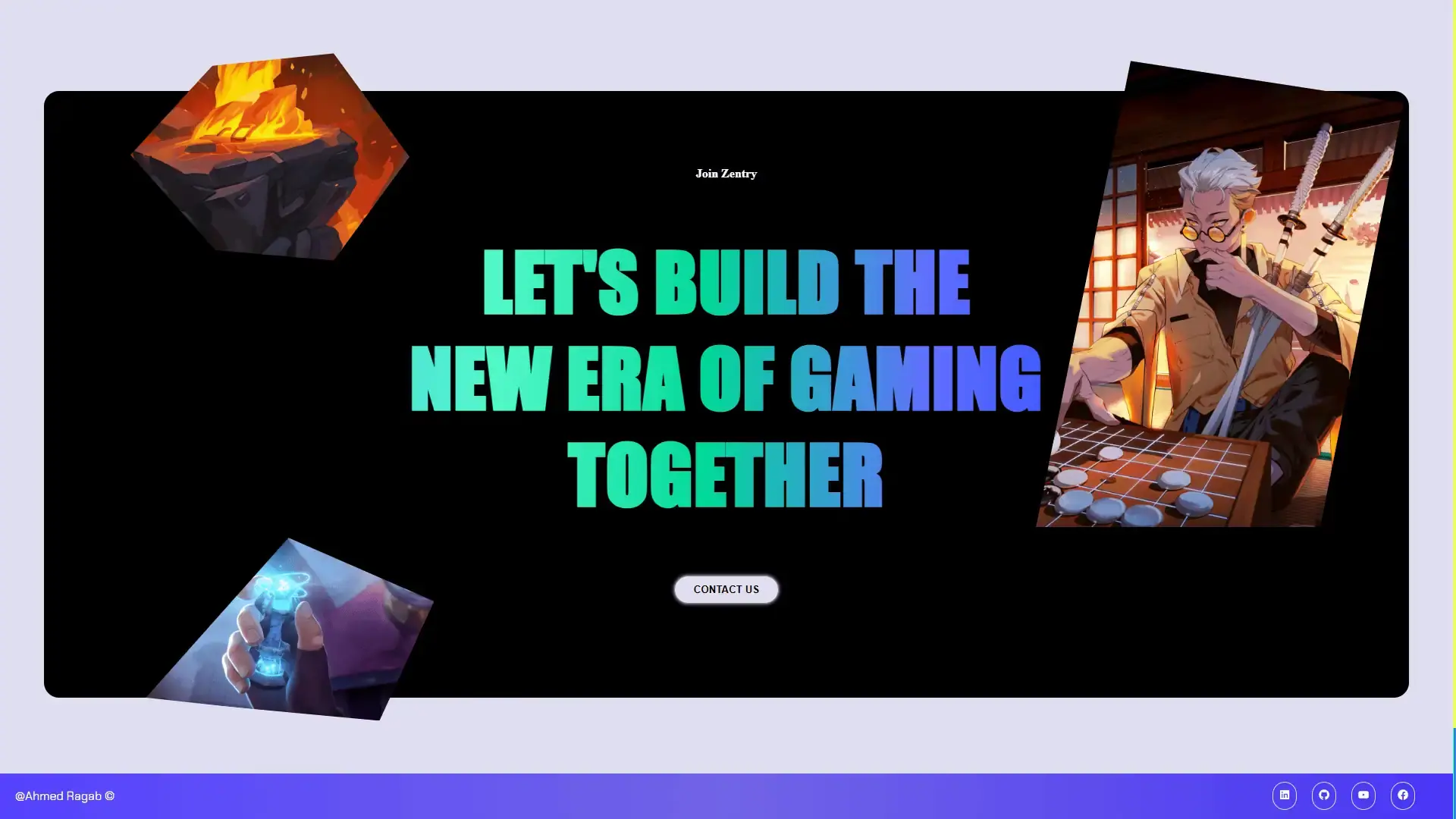 Award-Winning Gaming UI Clone screenshot 3
